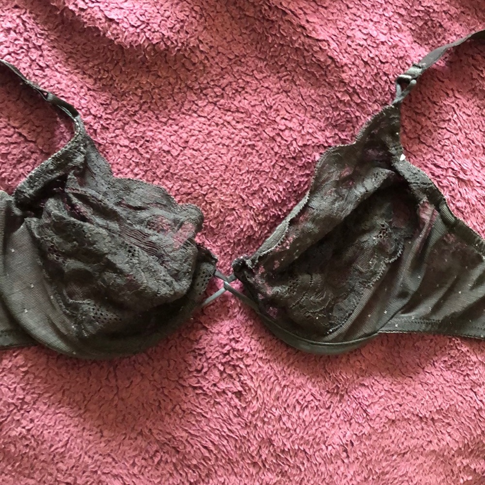 Black bra